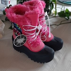 Girls winter snow boots